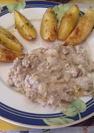 Hagymás pecsenye recept fotója