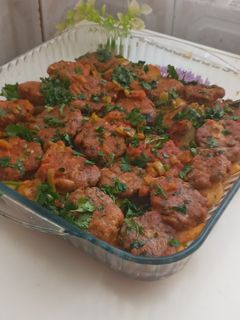 صورة لوصفة اقراص الدجاج🍗 حارة🌶 مع البطاطا 🥔