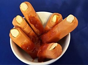 Una foto de Dedos sangrientos para Halloween