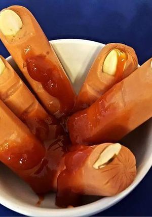 Una foto de Dedos sangrientos para Halloween