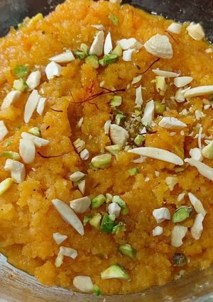 भगरीचा  केशरी साखर भात (bhagricha kesar sakhar amba recipe in marathi) रेसिपी चे मुख्य फोटो 