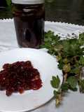 Mermelada de grosella verde o uva espina