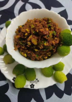 A picture of Spiny Gourd Sabji.