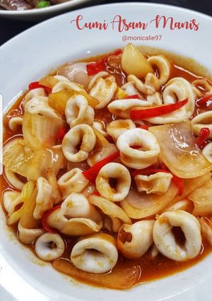 Foto resep Cumi Asam Manis