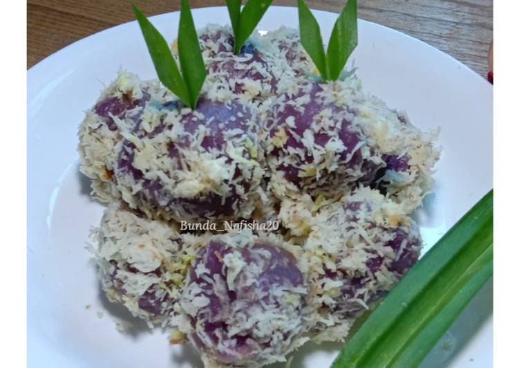 Resep Klepon Ubi ungu, Lezat Sekali