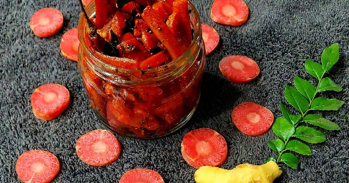 Carrot Pickle Recipe by Geeta Godhiwala Cookpad
