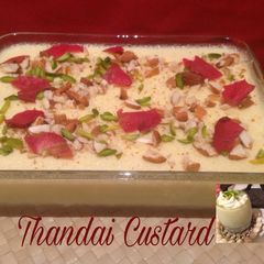 Thandai Custard A picture of Thandai Custard.