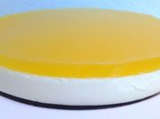 Una foto de postres con yogurt sin horno