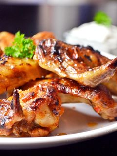 Buffalo csirkeszárnyak recept fotója
