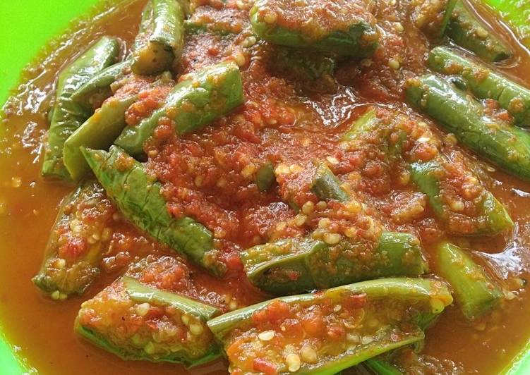 Terong balado simple