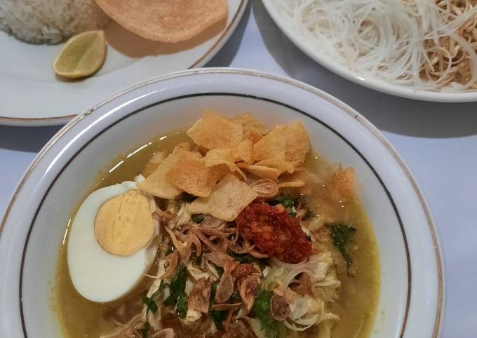 Mudah Banget Masakan Resep Soto Magetan