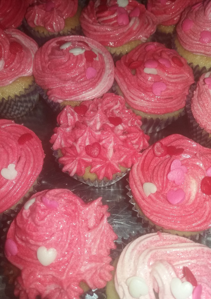 Una foto de Cupcakes para San Valentin