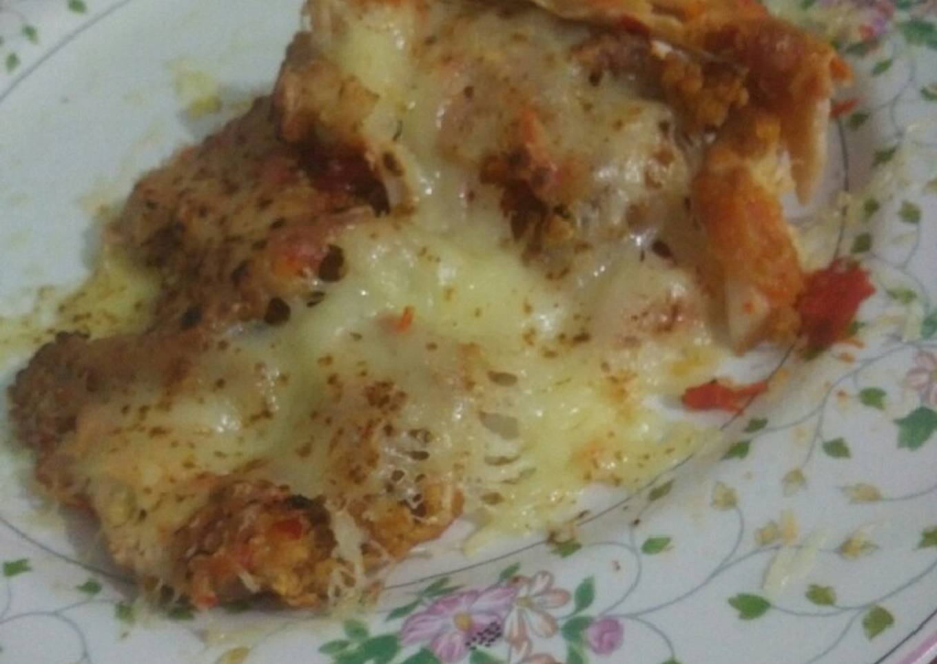 Ayam geprek mozarella