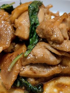 塔香三杯雞 的食譜成品照片