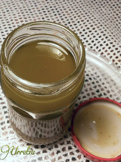 Una foto de Aceite picante de guindillas verdes