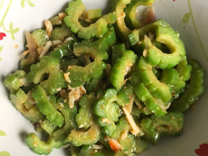 Resep Tumis pare teri pedas, Bikin Ngiler