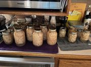 A picture of recipes using canned pears