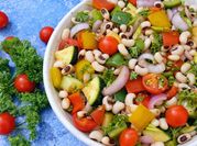 A picture of fruit salad dressing