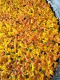 Paella de bacalao y coliflor