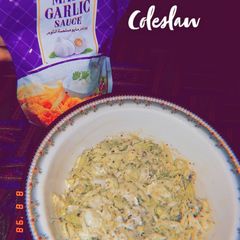 A picture of Coleslaw 😍.