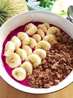Foto resep Smoothie bowl buah naga