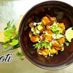 A picture of Crunchy Paneer Bites.