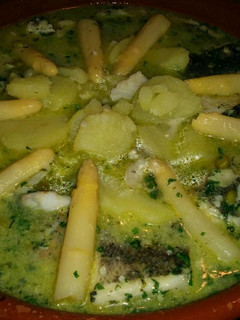 Una foto de Merluza en salsa verde