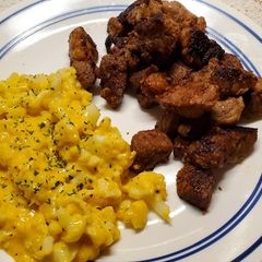 A picture of My Easy Cauliflower Mac and Cheese.