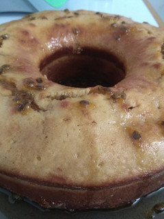 Una foto de Bolo de Maracujá