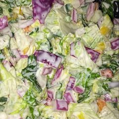 Spicey salad A picture of Spicey salad.