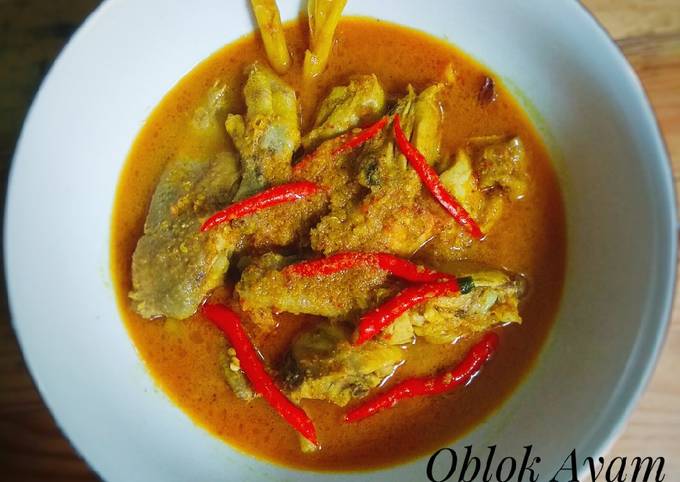 Oblok Ayam Khas Betawi