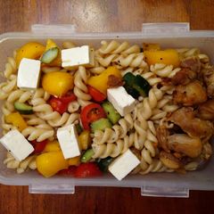 A picture of Chicken Pasta Salad.