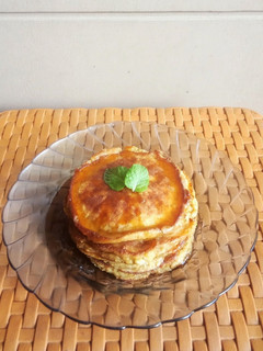 Foto resep Pancake Banana Oatmeal tp Honey