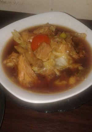 Foto resep Tongseng ayam tanpa santan (bumbu seadanya)