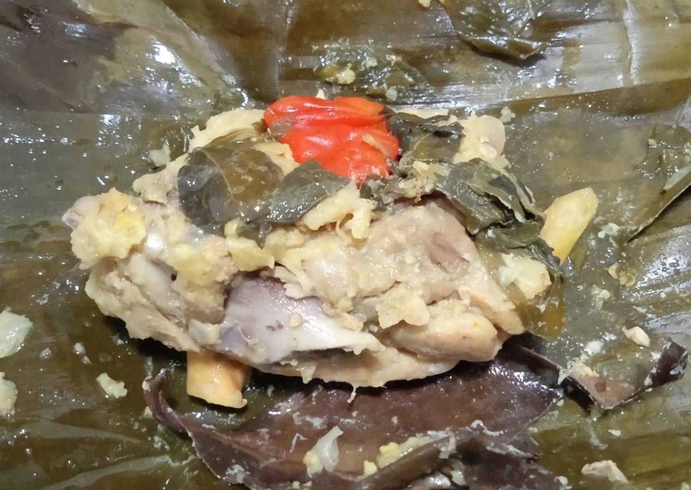 Pepes Ayam Rendah Lemak