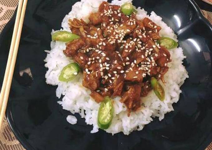 Steps to Make Award-winning Rice with fried sesame masala chips #MyRiceDishContest