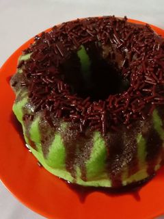 Foto resep Bolu kukus pandan mini