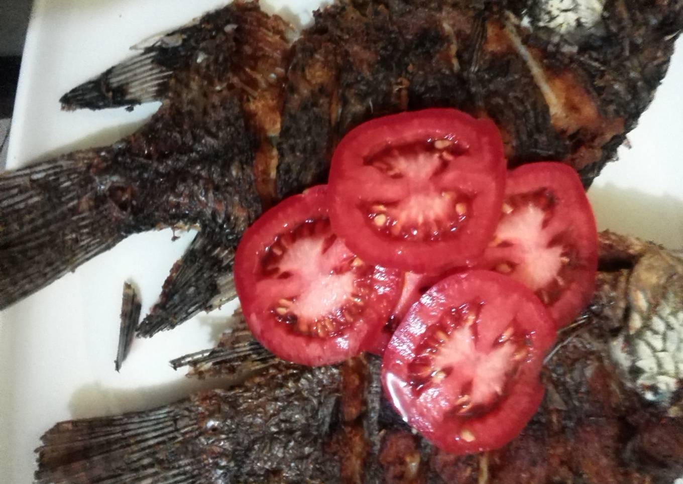 Deep fried fish