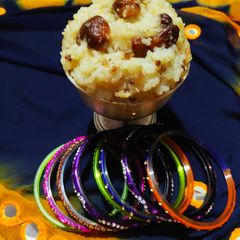 A picture of Chakkara Pongal.