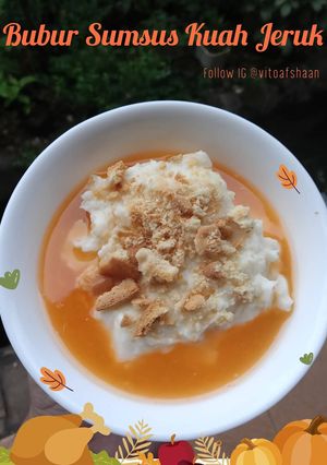 Foto resep Bubur Sumsum Kuah Jeruk