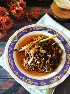 Foto resep Ikan Tongkol Suwir Kecombrang
