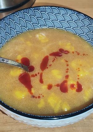"Mintha" tojásleves recept fotója