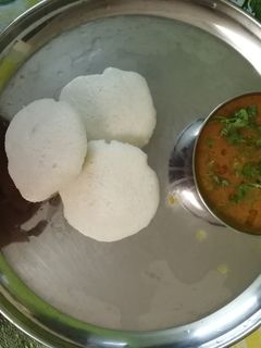 இட்லி, சாம்பார் (Idli,sambar recipe in tamil) செய்முறை முக்கிய புகைப்படம்