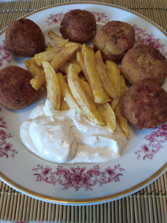 Zöldséges fasírtgolyók recept fotója