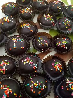 Foto resep Biskuit coklat truffle