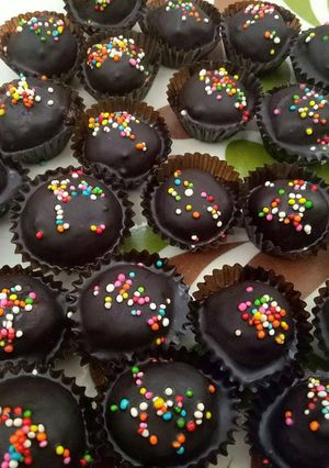 Foto resep Biskuit coklat truffle