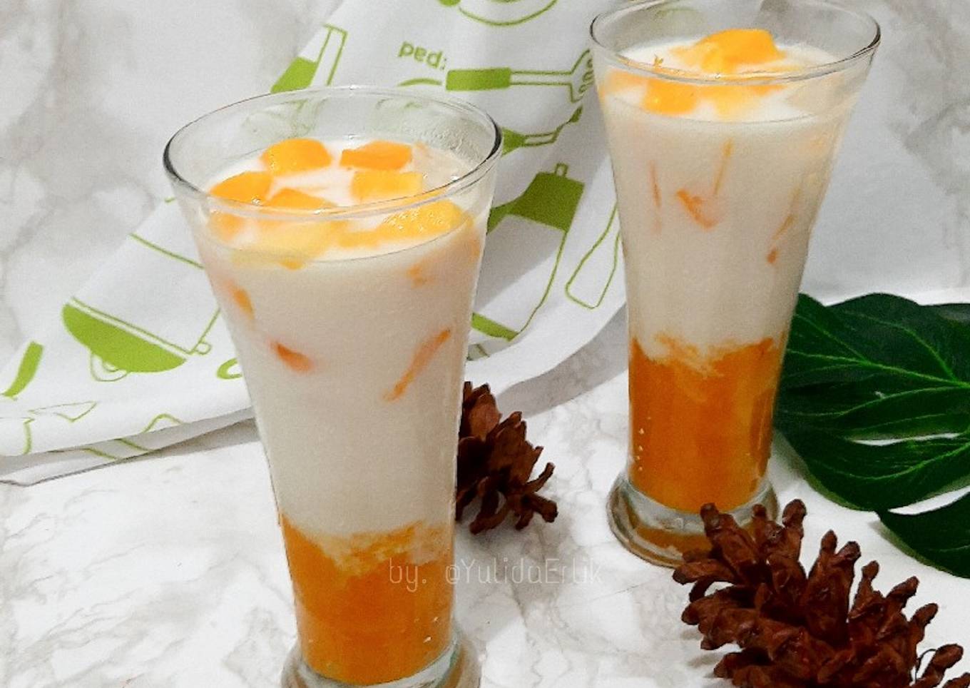 Korean Fresh Mango Milk