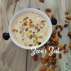 A picture of Green Gram Sabudana Kheer.