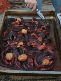 Una foto de Pulpo a la cerveza