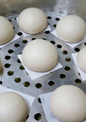 A picture of Steamed bun /Man Thou/ 馒头 #chinesecooking.